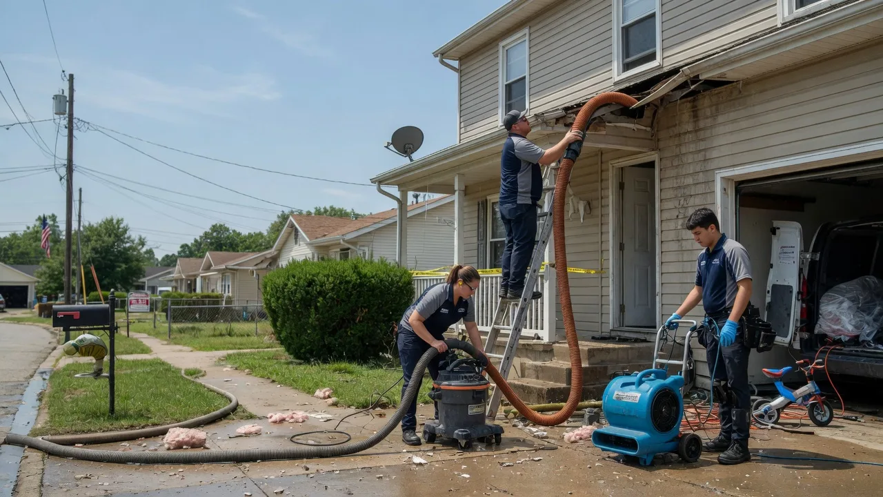 Water Damage Restoration in Rienzi, MS near me